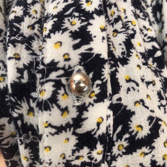 Zara daisy print flowy crop top - Picture 7 of 8